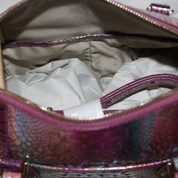 NWT Brahmin Stacy Satchel Crossbody Shoulder Bag Magical Mini Melbourne - Picture 6 of 8